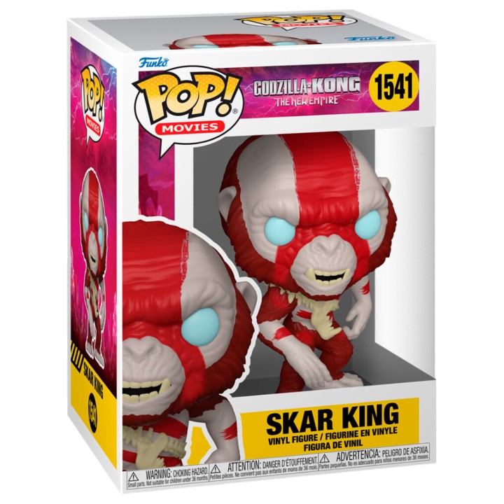 Figura POP Godzilla y Kong El nuevo imperio Skar King