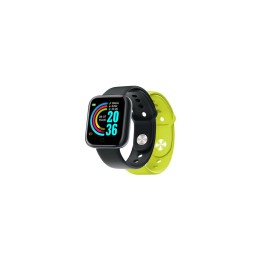Nilox NXSWTRAILBANDYL Relojes inteligentes y deportivos 3,66 cm (1.44") Digital 240 x 240 Pixeles Pantalla táctil Negro