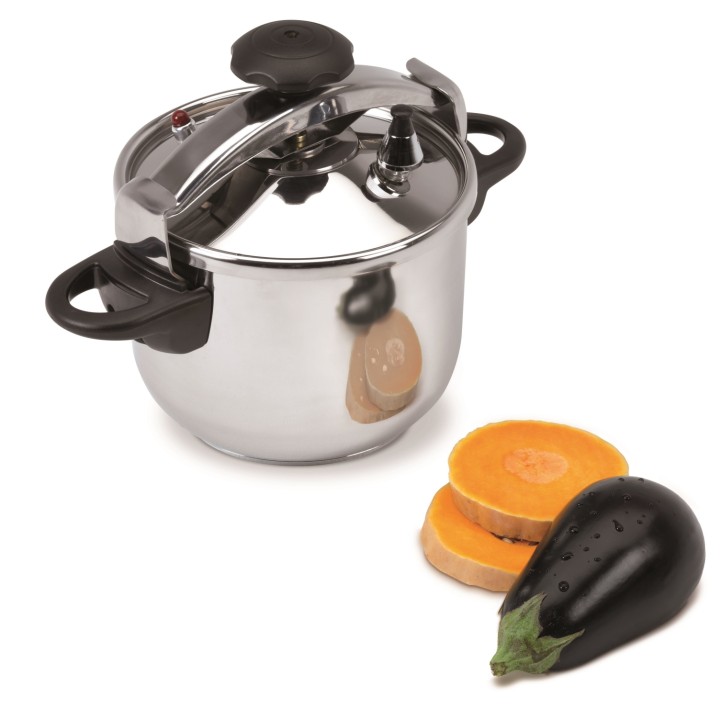 JATA OPC4 olla a presión 4 L Acero inoxidable