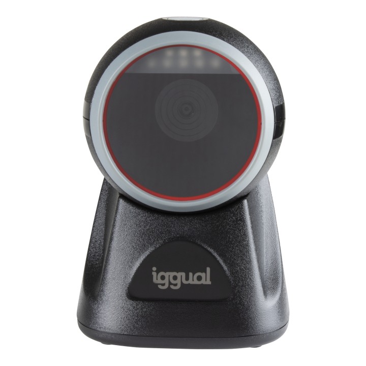 iggual L2DUSB-S-AX Lector de códigos de barras fijo 1D/2D CMOS Negro