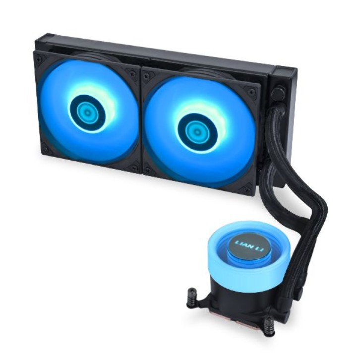 Lian Li GA II LITE Procesador Kit de refrigeración líquida 12 cm Negro