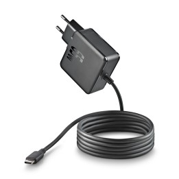 NGS GAN 65W-C Universal Negro Corriente alterna Interior