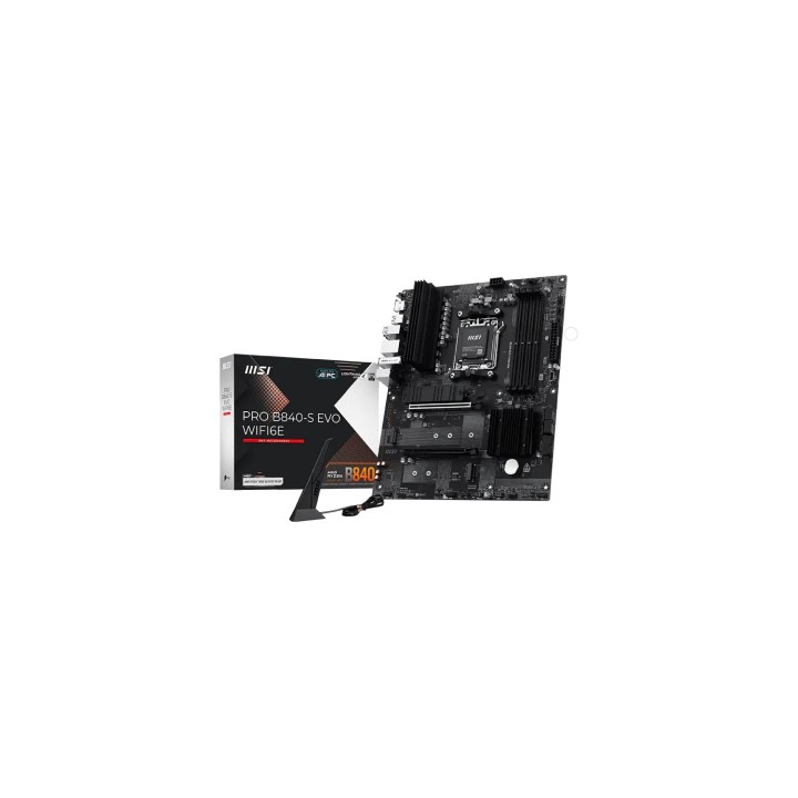 MSI Pro B840-S EVO WIFI6E AMD B840 Zócalo AM5 ATX