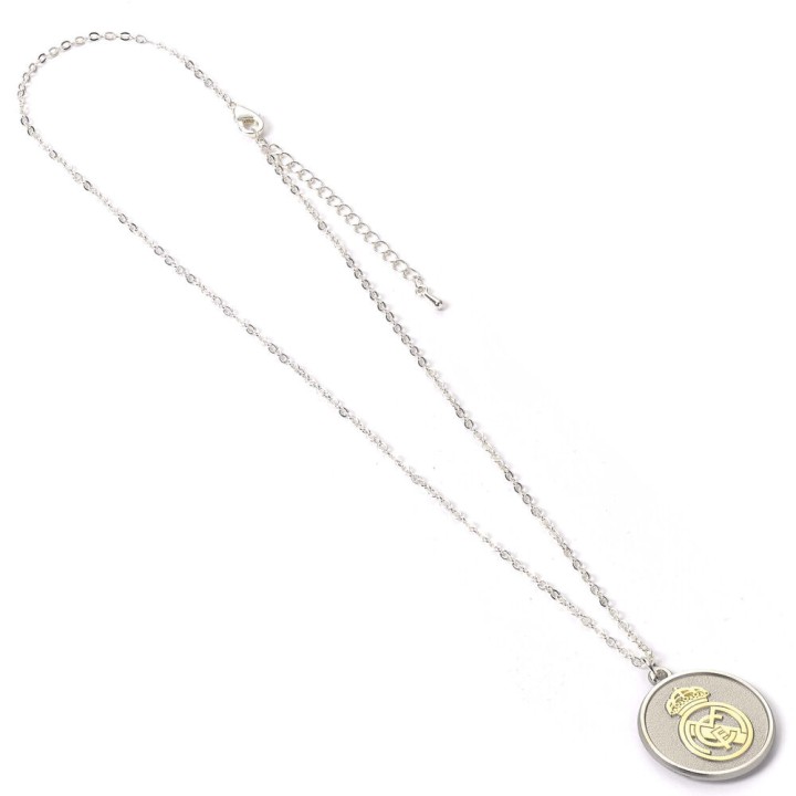 Colgante Real Madrid plateado