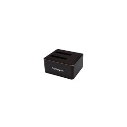StarTech.com Docking Station USB 3.1 de 2 BahÍ­as SATA de 2,5 o 3,5 Pulgadas para SSD o Disco Duro Base de Conexión para
