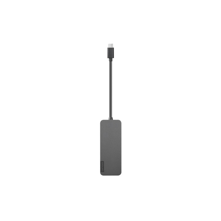 Lenovo 4X90X21427 hub de interfaz USB 3.2 Gen 2 (3.1 Gen 2) Type-C 20000 Mbit/s Gris