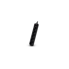 CyberPower B0520SC0-DE limitador de tensión 5 salidas AC 200 - 250 V Negro 1,8 m