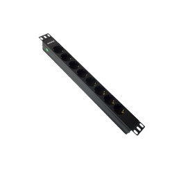 Phasak Regleta 19" 8 tomas 16A 3500W 250V 1.5 m - BNS 3518