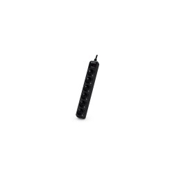 CyberPower B0620SC0-DE limitador de tensión Negro 6 salidas AC 200 - 250 V 1,8 m