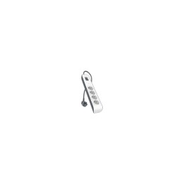 Belkin BSV400vf2M-V2 Gris, Blanco 4 salidas AC 250 V 2 m