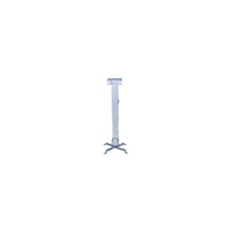 TOOQ PJ2012T-S SOPORTE PARA PROYECTOR UNIVERSAL INCLINABLE DE TECHO PLATA