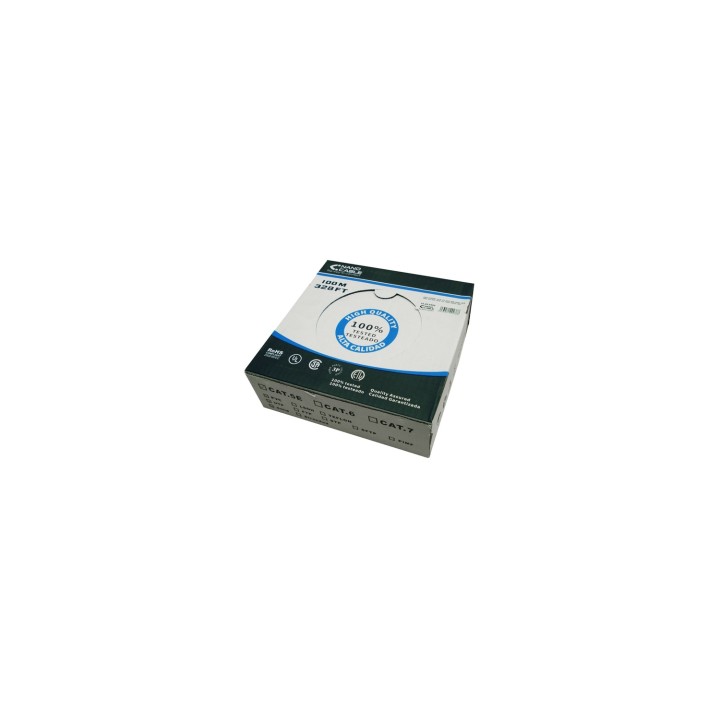 BOBINA CABLE FTP CAT-5E 100M RIGIDO NANOCABLE 10.20.0702