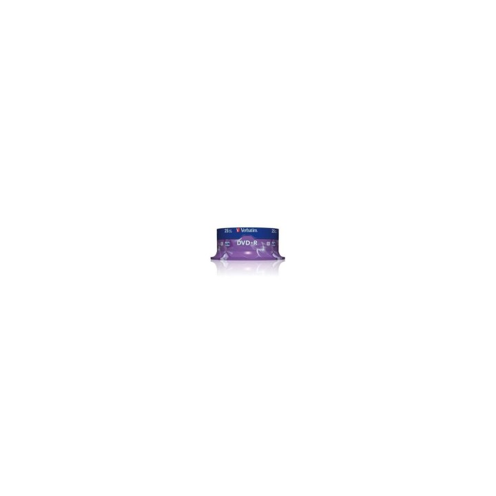 DVD+R VERBATIM 25 UNIDADES 4,7GB 16X 43500