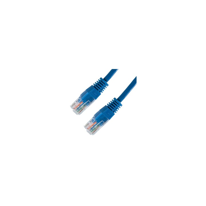 LATIGUILLO RJ45 UTP CAT-5E 1M NANOCABLE AZUL 10.20.0101-BL