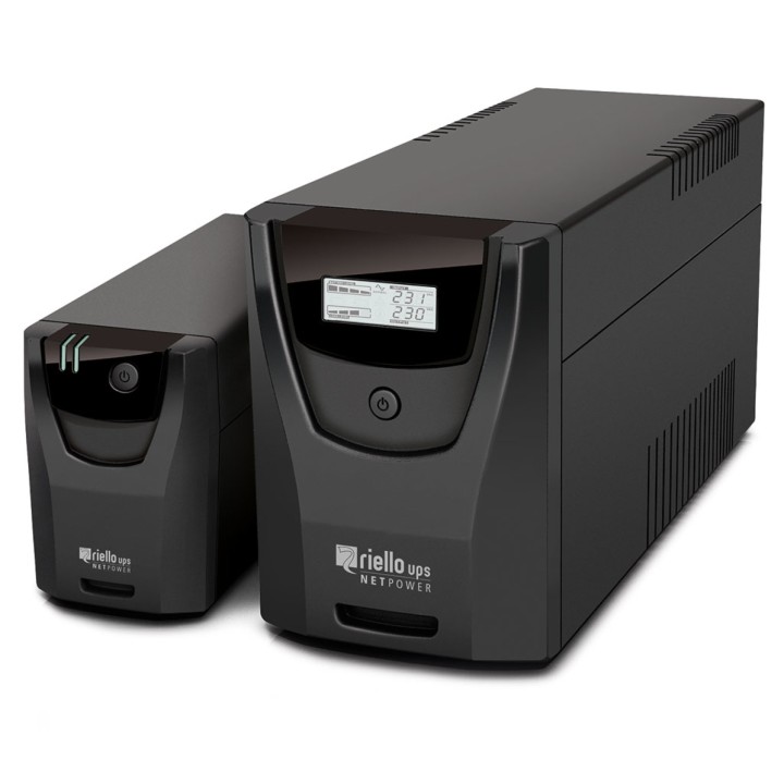 Riello Net Power - Npw600de 600va / 360w - 10` Line Interactive 2 X Shucko