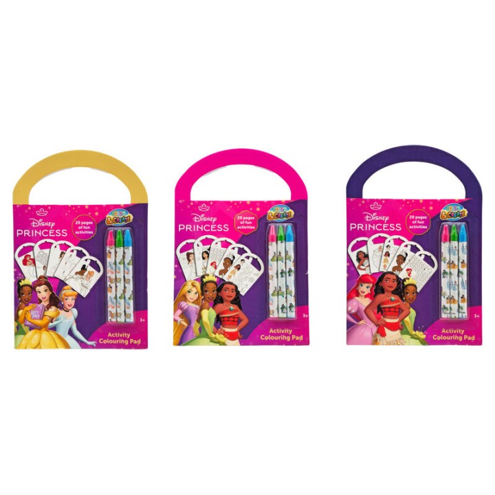 Set actividades y colorear Princesas Disney surtido