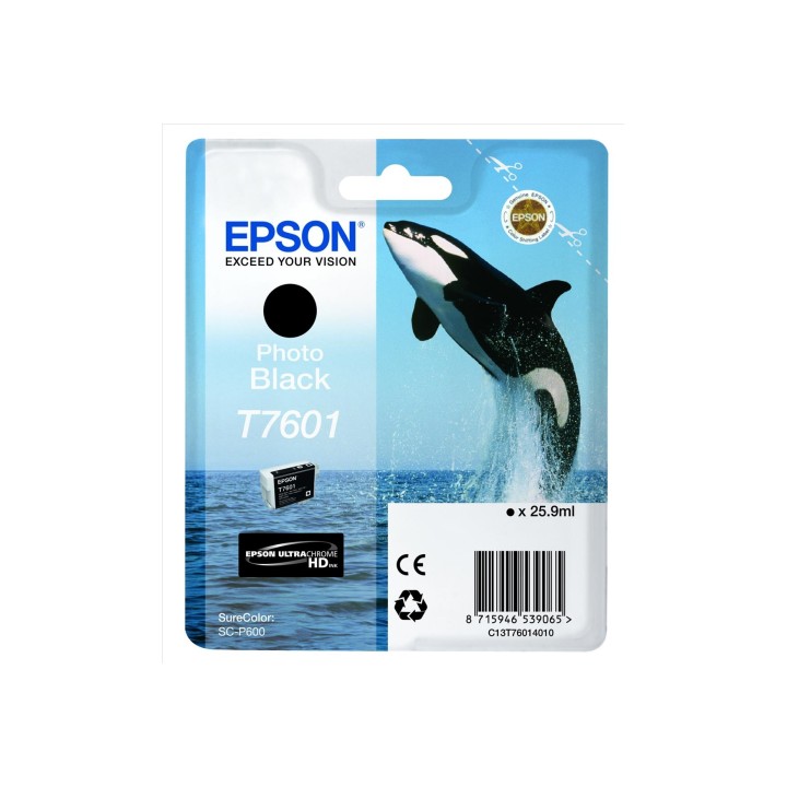 CARTUCHO EPSON T7601 NEGRO C13T76014010