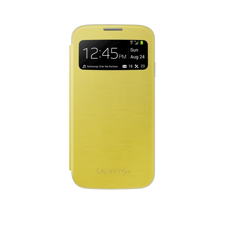 CARCASA PARA SAMSUNG GALAXY S4 VIEW COVER AMARILLO EF-CI950BYEGWW