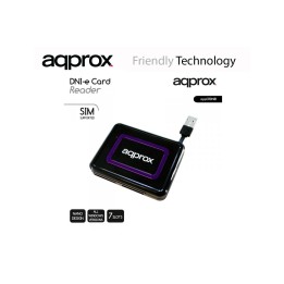 APPROX APPCRDNIB MULTILECTOR DNI-E EXTERNO USB 2.0 NEGRO