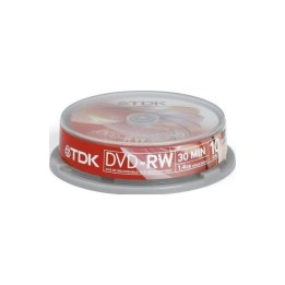 TDK DVD+RW1.4 CBEB10 VIDEOCÁMARA (TARRINA 10)