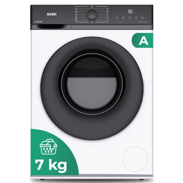 Svan SL7205AIDV Lavadora 1200 rpm 7 KG Blanco