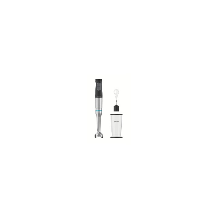 Cecotec 03960 licuadora Batidora de inmersión 1200 W Negro, Acero inoxidable