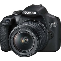 Canon EOS 2000D + EF-S 18-55MM III F3.5-5.6 Cámara Reflex