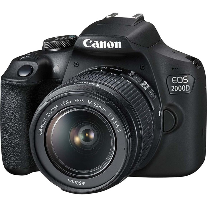 Canon EOS 2000D + EF-S 18-55MM III F3.5-5.6 Cámara Reflex