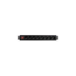 WP WPN-PDU-G01-08 DISTRIBUIDOR DE ENERGIA AC 8 TOMAS NEGRO
