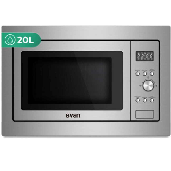 Svan SMWI2701DGX Microondas 20L C/Grill Dig Inox Integración