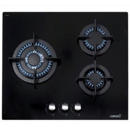 Cata CCI6021BK 3F Encimera Cristal Gas