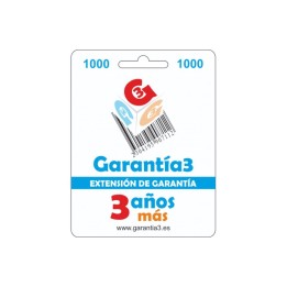 BC EXT.GARANTÍA 3 AÑOS G3ES-1000