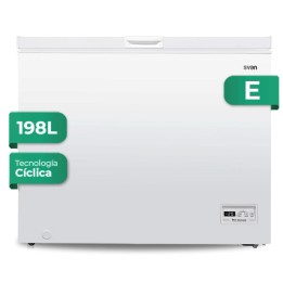 Svan SCH2002EDC Congelador Horizontal Ciclico 198L 85X91X56cm Blanco