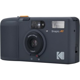 Kodak Snapic A1 Cámara Analógica de película 35mm con Flash Gris