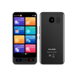 Valore Echo Traductor AI con Pantalla 4.2", Cámara, 142 Idiomas y Chat GPT (AI004)