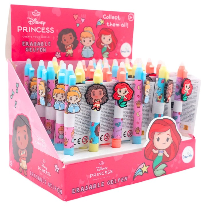 Boligrafo gel Princesas Disney surtido