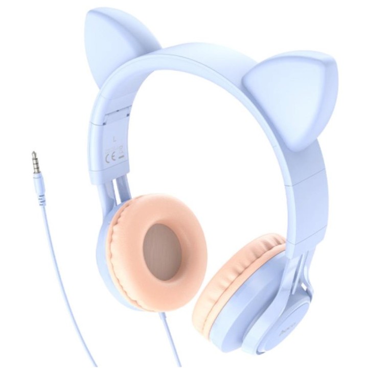 Hoco W36 Catu Auricular con Micrófono Dream Blue