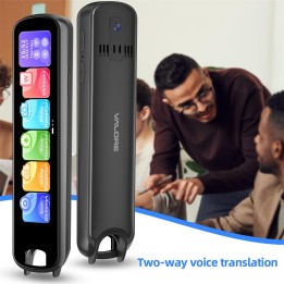 Valore Traductor AI con Pantalla 3.69", Scaner Doble, 134 Idiomas y Chat GPT (AI005)