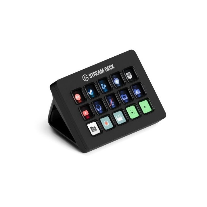 STREAM DECK ELGATO MK.2 15 BOTONES PERSONALIZABLES PANTALLA LCD BLACK