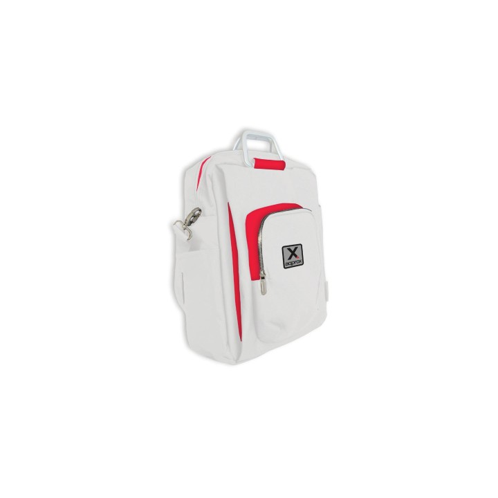 MOCHILA PORTATIL APPROX 15.6p BLANCO-ROJO APPNBST15WR