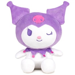 Peluche Kuromi Lilac Hello Kitty 22cm