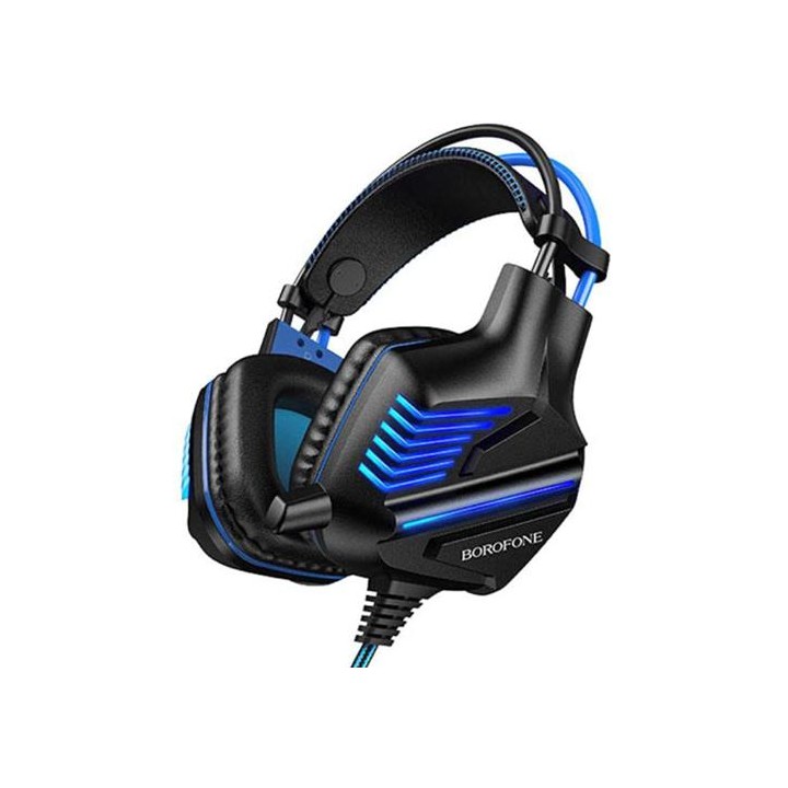 Borofone BO101 Auricular Racing Gaming 3.5mm y USB Azul