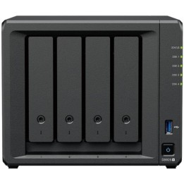 UNIDAD NAS SYNOLOGY DS925+ 4 HDD/SSD/NVME DISKSTATION CPU 2.2GHZ 4GB BLACK