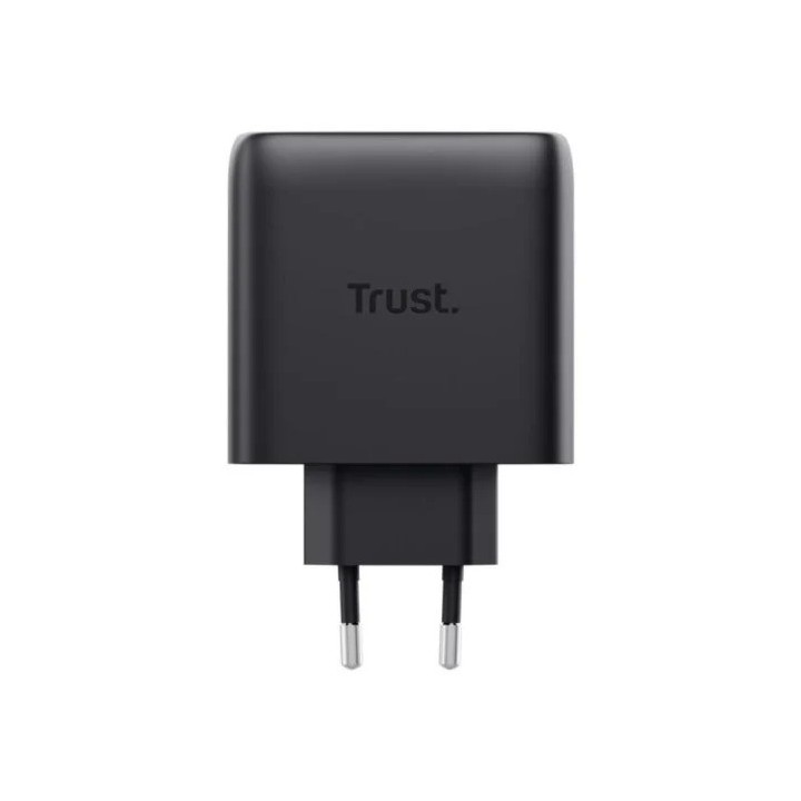 CARGADOR TRUST MAXO 3XUSB-C 1XUSB-A 65W + CABLE USB-C 2M BLACK