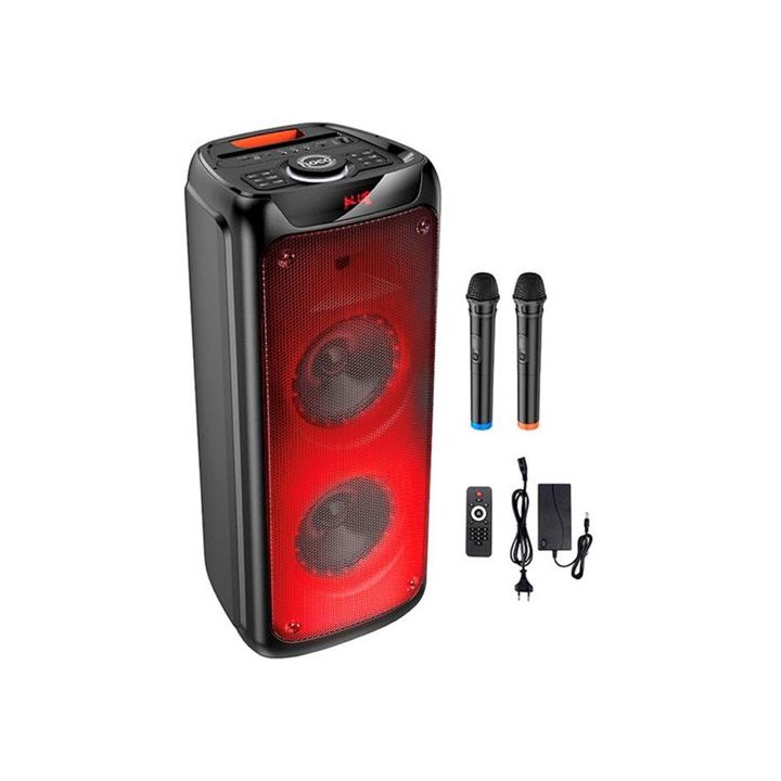 Hoco DS53 Altavoz Bluetooth Party con luces Full Led y 2 Micrófonos