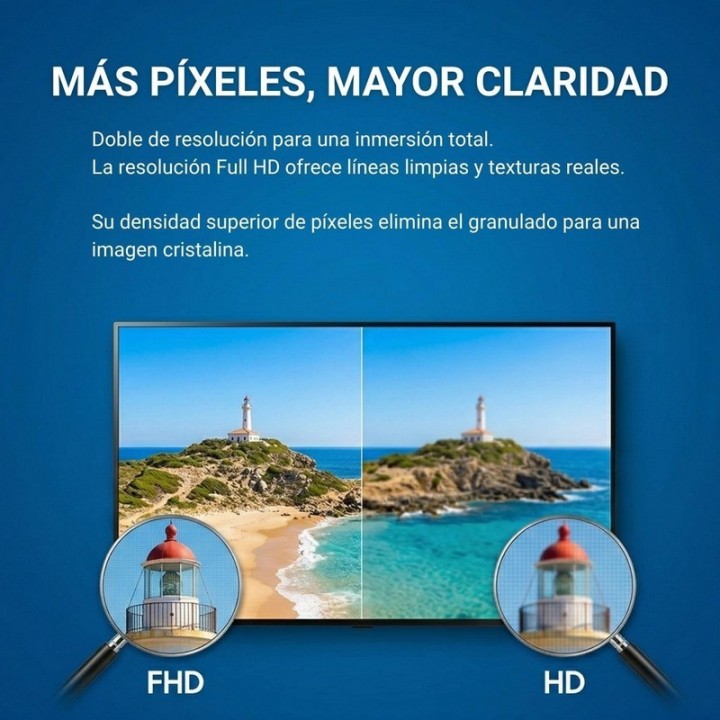 TELEVISOR DAEWOO 40 LED FHD USB SMART TV VIDAA WIFI BLUETOOTH