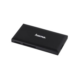Hama | Lector universal de tarjeta SD, micro SD, conexión USB 3.0, Color Negro