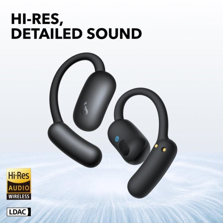 AURICULARES ANKER SOUNDCORE AEROFIT 2 OPEN EAR BLUETOOTH 5.4 IP55 BLACK