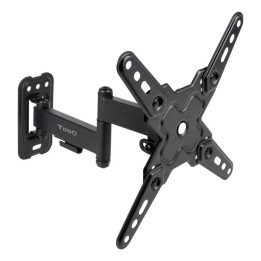 SOPORTE PARED TV MONITOR TOOQ EXTENSIBLE/INCLINABLE/GIRATORIO 13-43 20KG BLACK