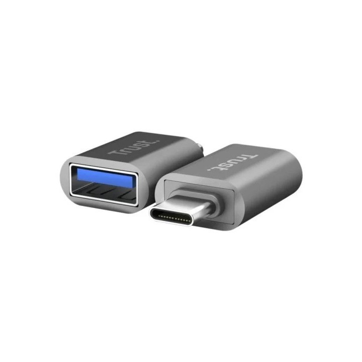ADAPTADOR TRUST USB-A A USB-C ( PACK 2UD )